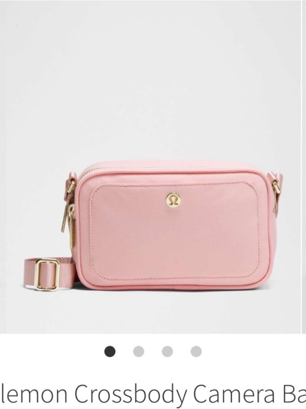 Lululemon Athletica Pink Crossbody Camera Bag NWT PINK Haze